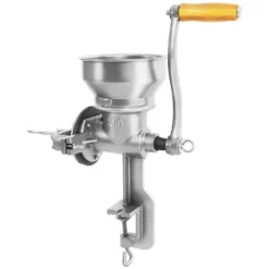 Matkvarnar-Kornkvarn, Manuell Drift, Hållbar Metallkonstruktion,Silver