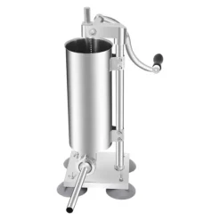 Pressar-Korvstoppare, 3L kapacitet, vertikal handvevdesign, olika rör ingår,Silver