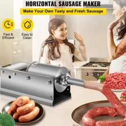 Pressar-Korvstoppare, 3L kapacitet, rostfritt stål konstruktion,3L