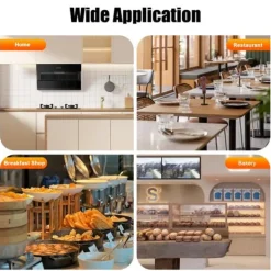 Jerkyspruta-Korvstoppare, manuell modell, 6 korvhorn (rostfritt stål & plast), låg ljudnivå för hemlagad korv