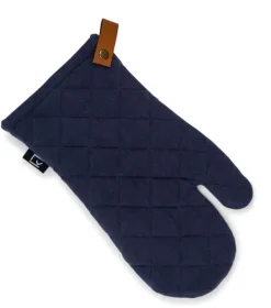 Kosta Linneväfveri Grillvante, Marinblå