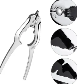 Krabbklor, hållbar halkfri design, musslor för kök och restaurang, skaldjursverktyg