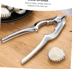 Krabbklor, hållbar halkfri design, musslor för kök och restaurang, skaldjursverktyg