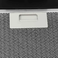 Köksfläktar-Kraftfull köksfläkt 90 cm i stål och härdat glas | Färg: Svart | Storlek: 90x50x15 cm