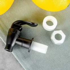 Dryckesautomater-Kran för en burk med en dryckesautomat, mattsvart, VILDE 139668