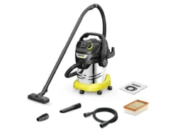 Kärcher KWD 6 P S V-25/6/22 - Dammsugare - med behållare - med/utan påse - gul