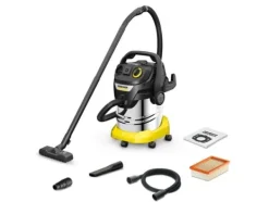 Kärcher KWD 6 P S V-25/6/22 - Dammsugare - med behållare - med/utan påse - gul
