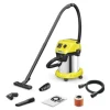 Kärcher WD 3 P S V-17/4/20 Workshop - Dammsugare - med behållare - med/utan påse - gul