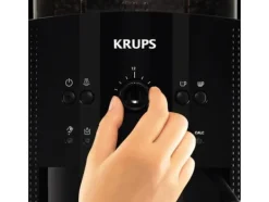 Kaffemaskiner & Espresso-Krups EA8108, Espressomaskin, 1,8 l, Kaffebönor, Malat kaffe, Inbyggd kvarn, 1450 W, Svart