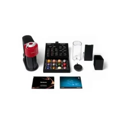 Kaffemaskiner & Espresso-Krups NESPRESSO VERTUO NEXT kaffebryggare för kapsel eller kapsel RED YY4296FD