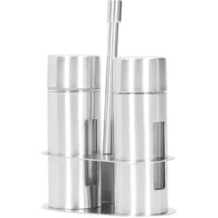 Kryddbehållare i 304 rostfritt stål med förvaringsställ Kökstillbehör L
