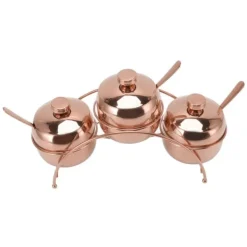 Kryddburkset i rostfritt stål, salt- och pepparburk, sockerburk med lock och sked, kryddflaskor för kök med förvaringsställ, roséguld