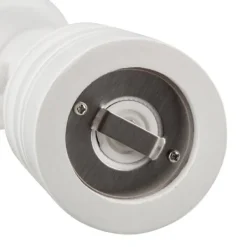 Kryddkvarnset, 30x6x6 cm, Svart, Vit, Trä