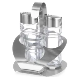 Kryddset i rostfritt stål saltpeppar tandpetare - Hendi 465325