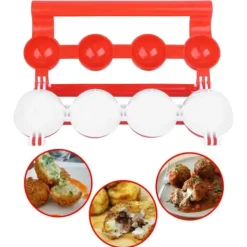 Köksformar-Köttbulle Maker Fylld Fisk Köttbulle Mögel Mögel Baller Hemgjord Kök DIY Matlagningsverktyg