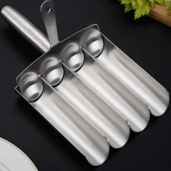 Köksformar-Köttbulleform med Skopa i Rostfritt Stål