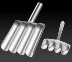 Köksformar-Köttbulleform med Skopa i Rostfritt Stål