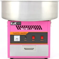 Maskiner För Spunnet Socker-KuKoo Sockervaddsmaskin & Skyddande Kupol