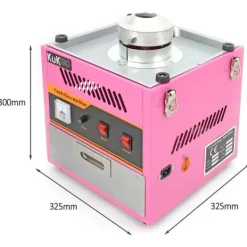 Maskiner För Spunnet Socker-KuKoo Sockervaddsmaskin & Skyddande Kupol