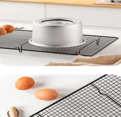 Avsvalningsgaller-Kyl- och glasyrställ för kakor 26 x 46 cm XXL