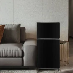 Kyl-Frys Kombi, 86.8 cm, 60L kyl, 22L frys, 102 kWh/år, Svart, Energieklass E