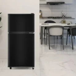 Kyl-Frys Kombi, 86.8 cm, 60L kyl, 22L frys, 102 kWh/år, Svart, Energieklass E