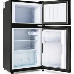 Kyl-Frys Kombi, 86.8 cm, 60L kyl, 22L frys, 102 kWh/år, Svart, Energieklass E