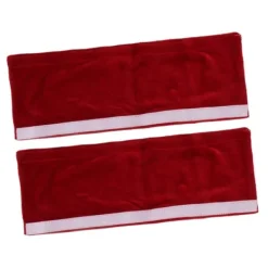 Kylskåpshandtagsöverdrag för kök - Set med 2 Claret mjuka dammsäkra handtagshandskar