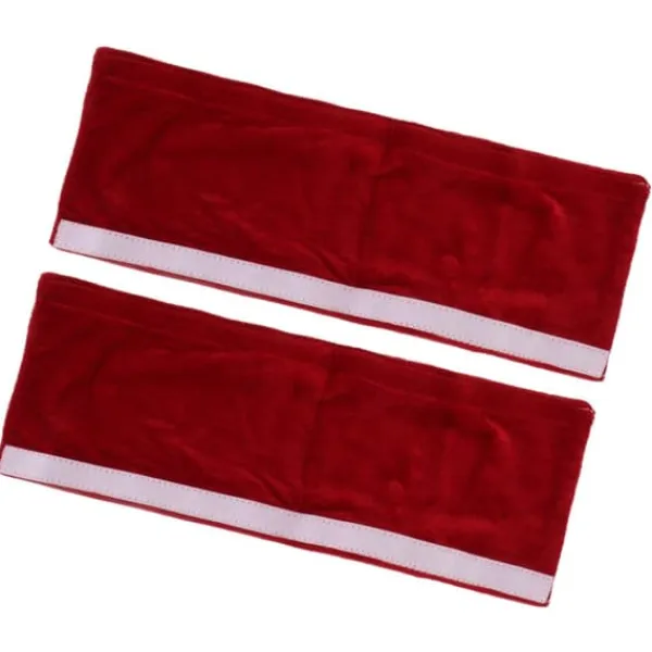 Kylskåpshandtagsöverdrag för kök - Set med 2 Claret mjuka dammsäkra handtagshandskar