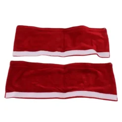 Kylskåpshandtagsöverdrag för kök - Set med 2 Claret mjuka dammsäkra handtagshandskar