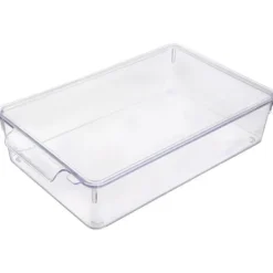 Kylskåpsorganisatör med lock 32,5x20x7,5 cm