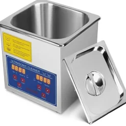 Ultraljudstvätt-2L digital ultraljudsrengörare, 40 kHz djuprengöring, justerbar tid/temperatur, lämplig för hemmabruk och professionell användning