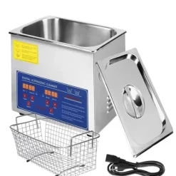 3L digital ultraljudsrengörare, 40 kHz djuprengöring, justerbar tid/temperatur, lämplig för hem och professionell användning