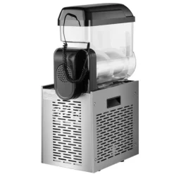 Slushmaskiner-12L Kommersiell Slushy Maskin, Margarita Smoothie Frusen Dryckstillverkare, Kraftfull, Snabbkylning