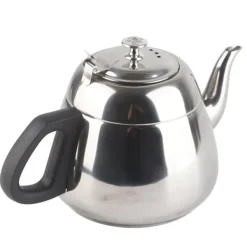 1,5l 2l rostfritt stål tekanna med spishäll kaffekanna tekopp varmvattenkokare med filter 2l