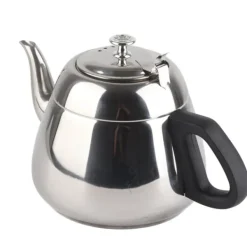1,5l 2l rostfritt stål tekanna med spishäll kaffekanna tekopp varmvattenkokare med filter 2l