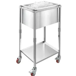 31L Rullande Kylbox, Utomhus Stående Islåda, Praktisk Med Hjulfunktion