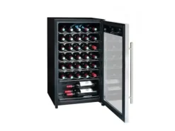 Vinkylar-La Sommelière Service LS34A - Vinkylare - bredd: 48 cm - djup: 43 cm - höjd: 83.8 cm - Klass G - rostfritt stål