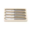 Matbestick-LAGUIOLE Butter knives Laguiole Stainless Steel SET 4 SdV
