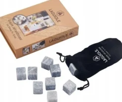 Laguiole Cooling Ice Cube i täljsten med 9 isbitar