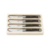 LAGUIOLE Smörknivar Laguiole Svart SET 4 SdV
