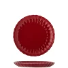 Bloomingville Latina Tallrik, röd, stengods