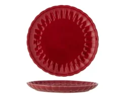 Bloomingville Latina Tallrik, röd, stengods