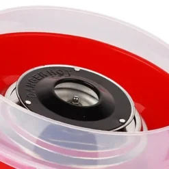 LESHP Sockervaddsmaskin - Mini elektrisk hushållsmaskin - Röd - 450W