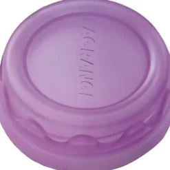 Lila keps för Lagrange drickyoghurt - Huvudfärg: Lila - Kön: Blandat