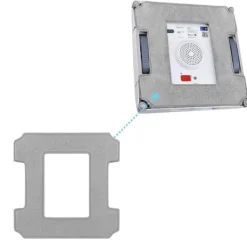 Lingett för Ecovacs Winbot W1/W1 Pro/W2/W2 Pro/W2 Omni [Pack 6] Tvättbar och återanvändbar mopp Phonillico®