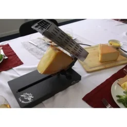 Fondueset-LITTLE BALANCE Raclettemaskin - Savoyard Quarter Wheel - Upp till 4 personer - Meuuuh Design - 600W