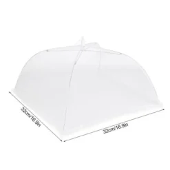 Tillbehör Till Matförvaring-Livsmedelsöverdrag - Ej specificerat - 2 ST - Fällbar - Återanvändbar - Vit nät