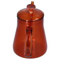 Kaffe- & Tekannor-Lång pip Vattenkokare Stor kapacitet Värmebeständig Lätt att rengöra Kaffekanna med lång mun Kaffe