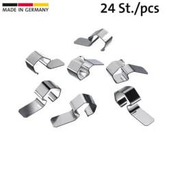 Lock clips - Westmark - 407522E3 - 24 stycken - Stål - För Weck-burkar